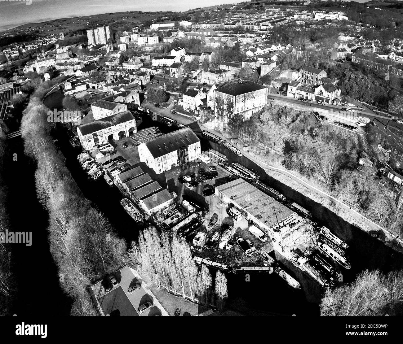 Halifax aerial Black and White Stock Photos & Images Alamy