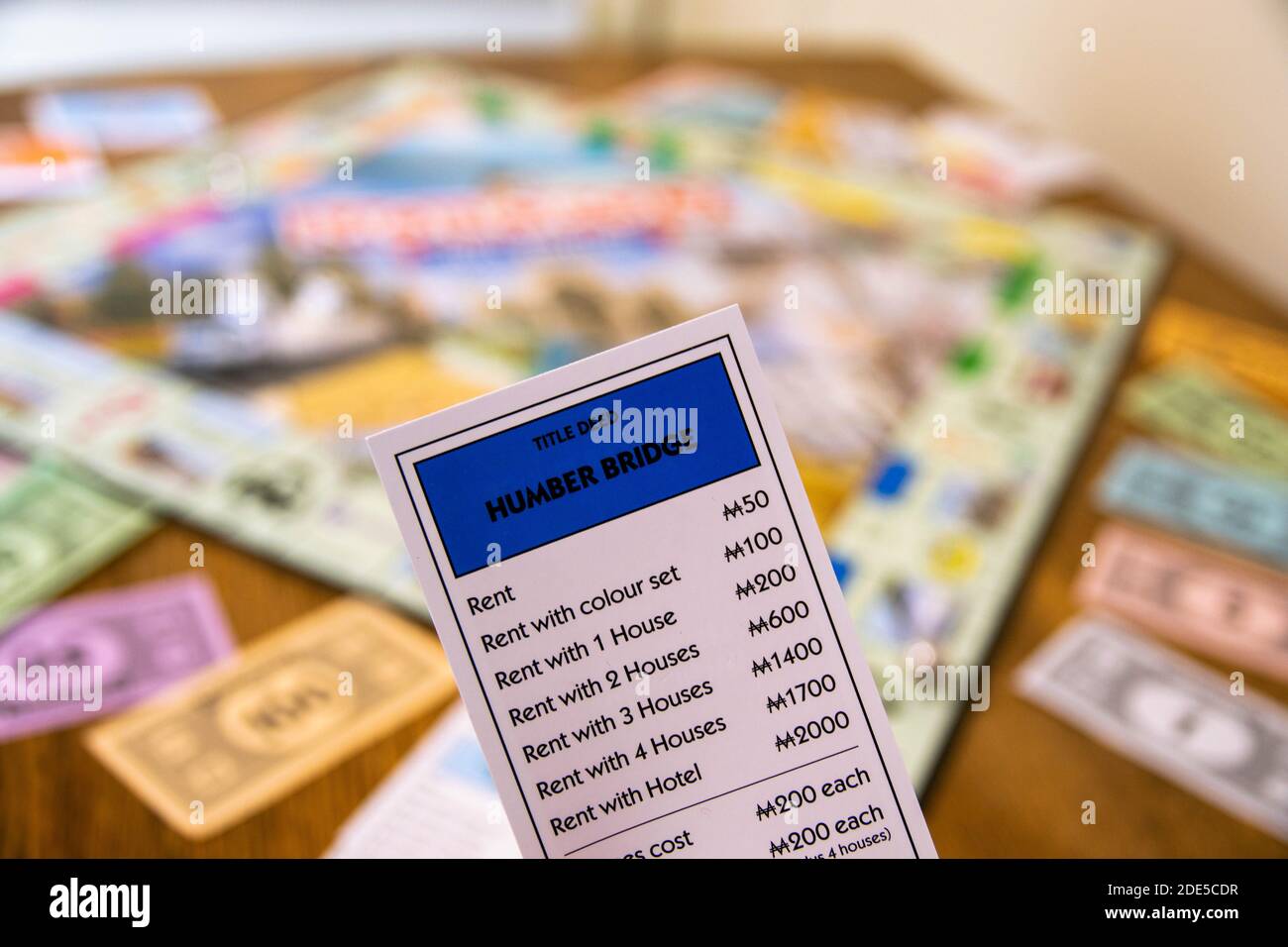 Monopoly uk edition hi-res stock photography and images - Alamy