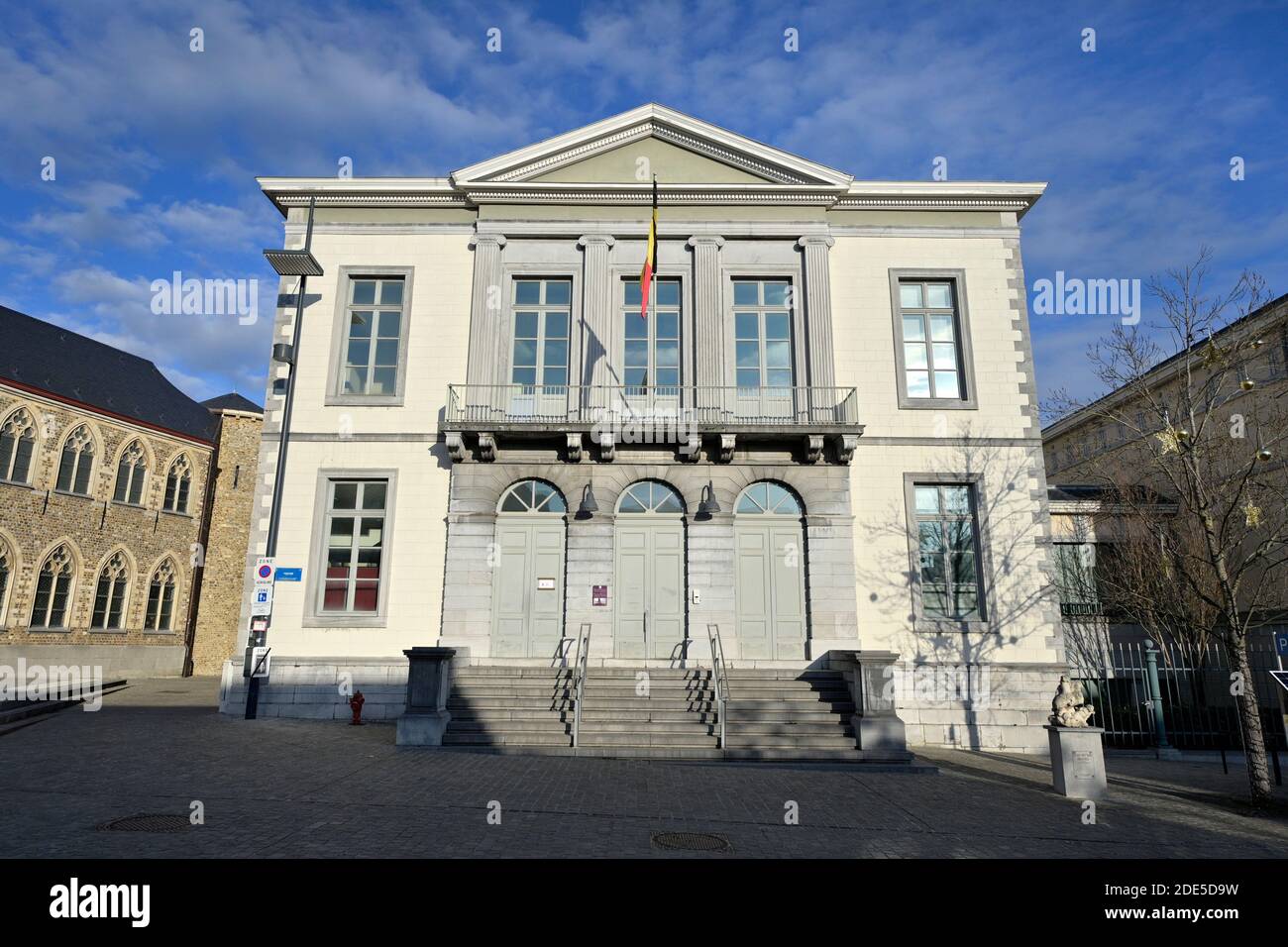 Illustration picture shows the assizes court in Tongeren, Friday 27 November 2020. BELGA PHOTO YORICK JANSENS Stock Photo