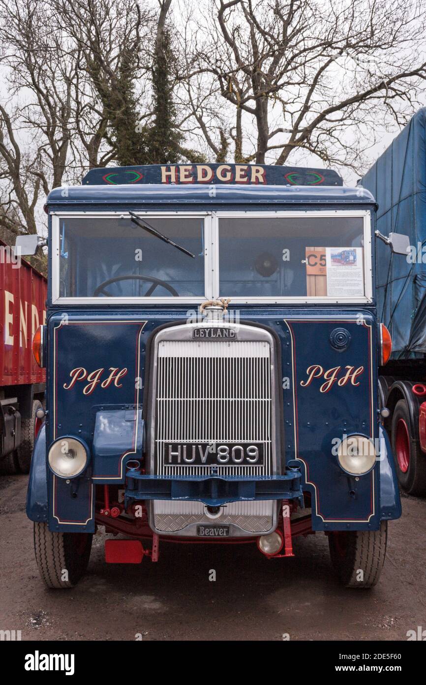 Leyland Beaver. Kirkby Stephen Commercial Vehicle Rally 2010 Stock