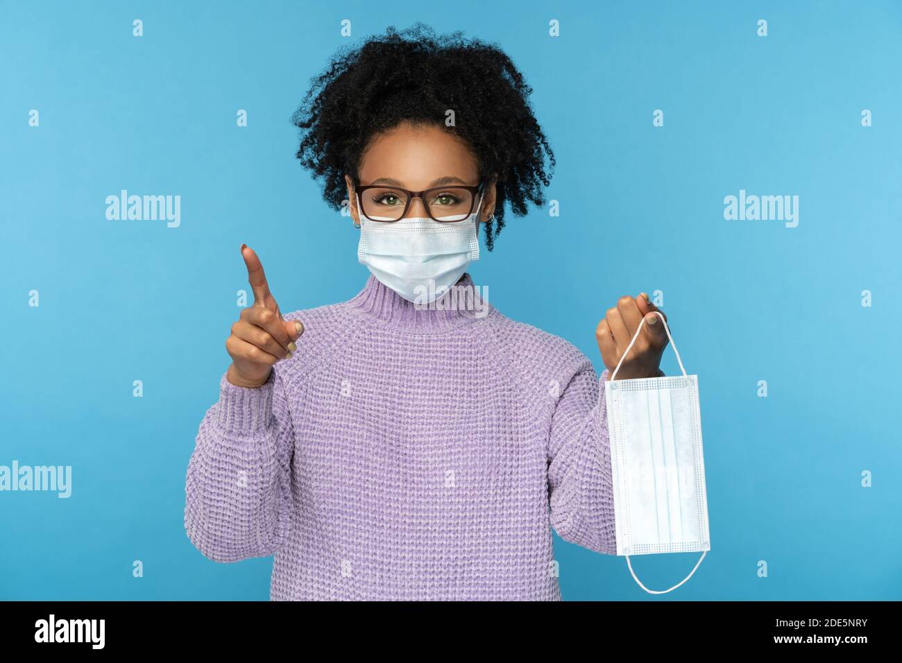Wearing of face mask is mandatory hi-res stock photography and images ...