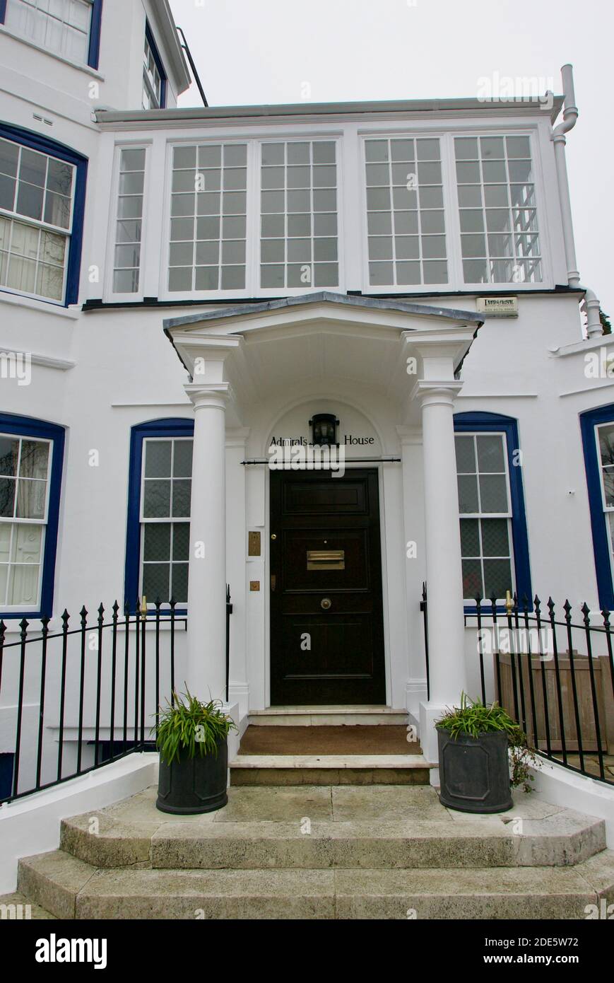 Admiral's House, Hampstead, commonly mistaken as the home of Admiral