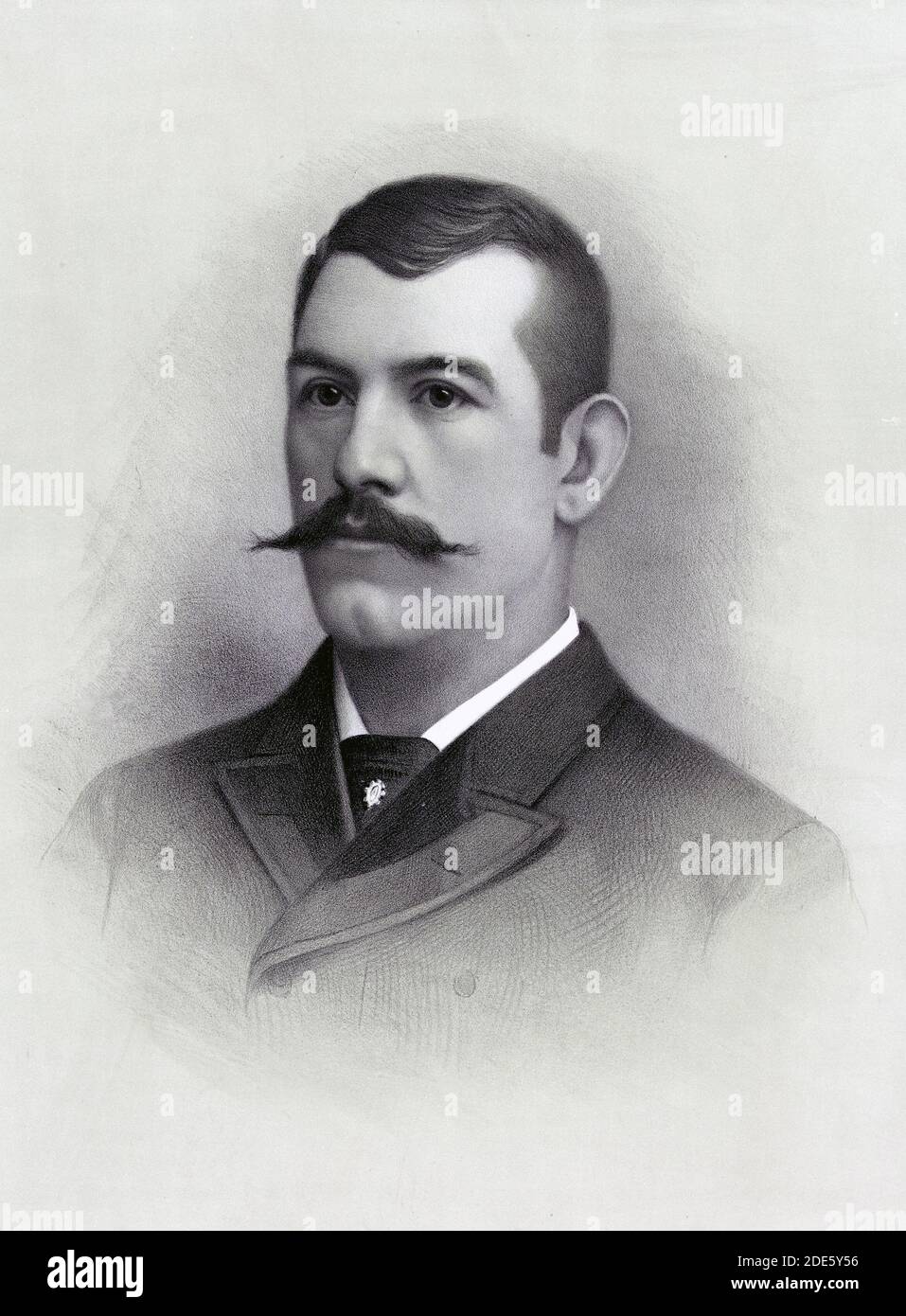 John L. Sullivan, portrait  ca. 1880-1910 Stock Photo