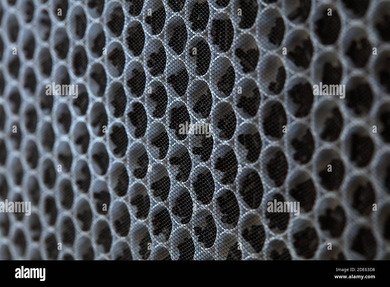 Multistage air filter with UV radiation and activated carbon granules