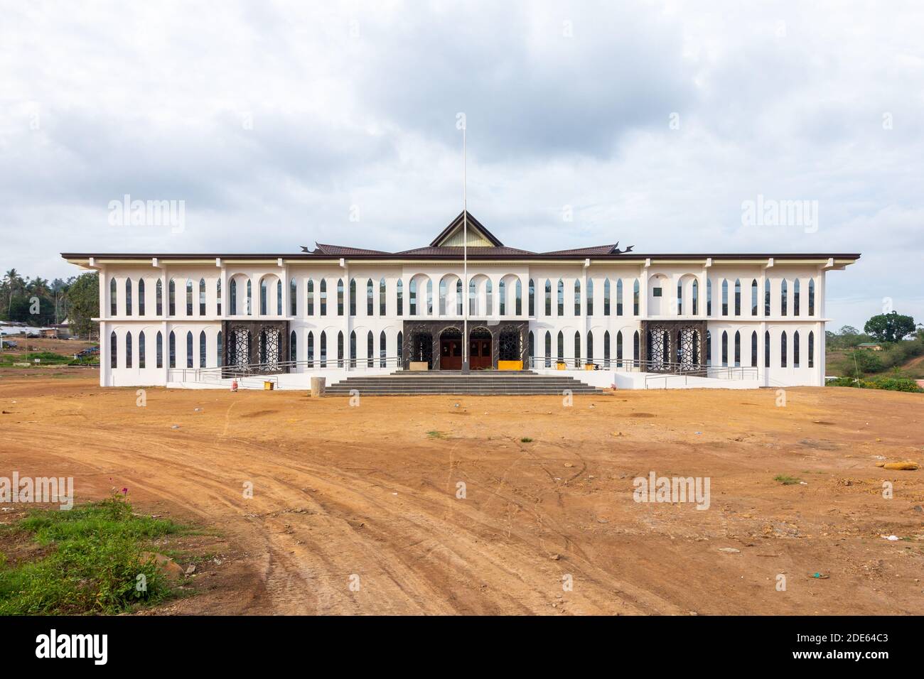 The BARMM complex building in Lamitan in Basilan Island, Philippines Stock Photo
