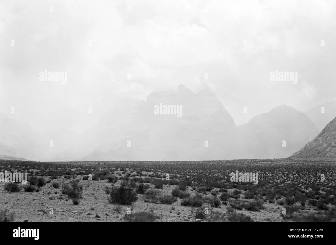 Original Caption Mount Sinai Location Sinai Egypt ca. 1925 Stock