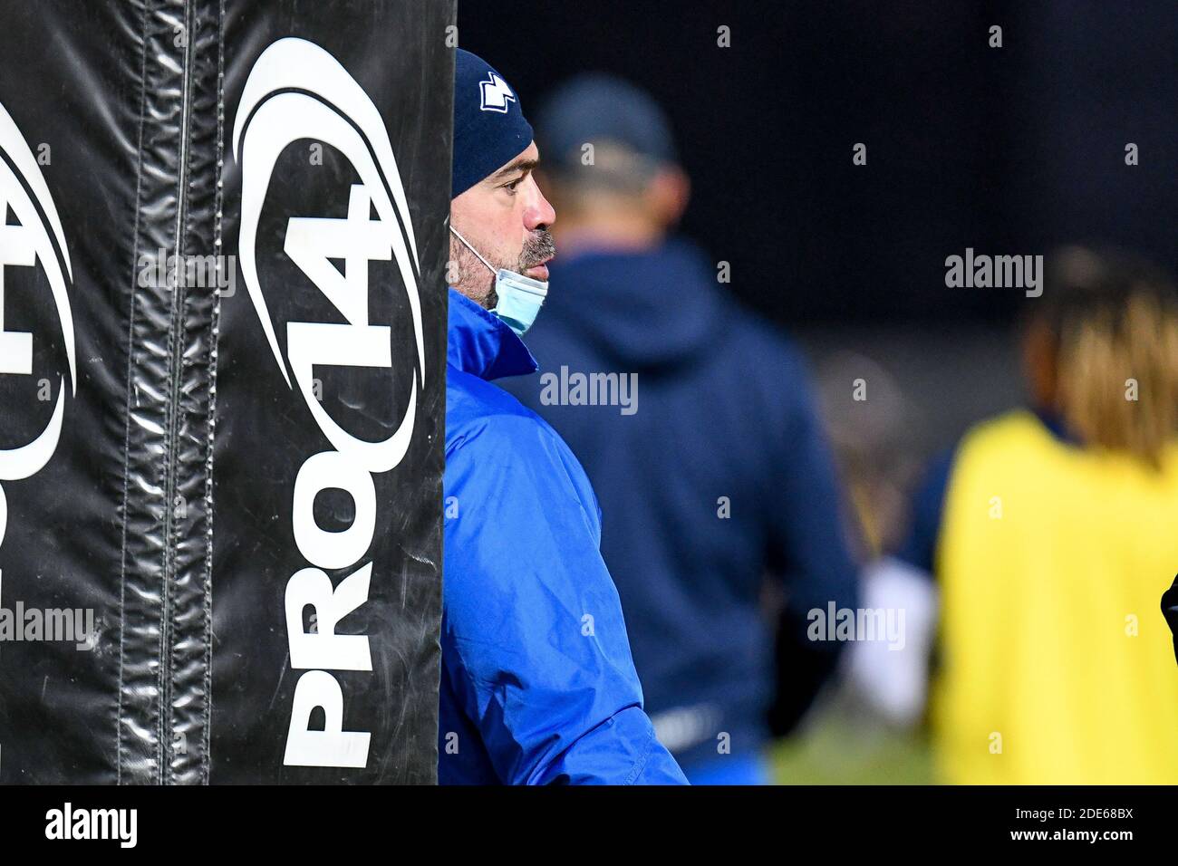Monigo stadium, Treviso, Italy, 29 Nov 2020, Fabio Ongaro (Forward Coach of Benetton Rugby) during Benetton Treviso vs Dragons Rugby, Rugby Guinness Pro 14 match - Photo Ettore Griffoni / LM Stock Photo