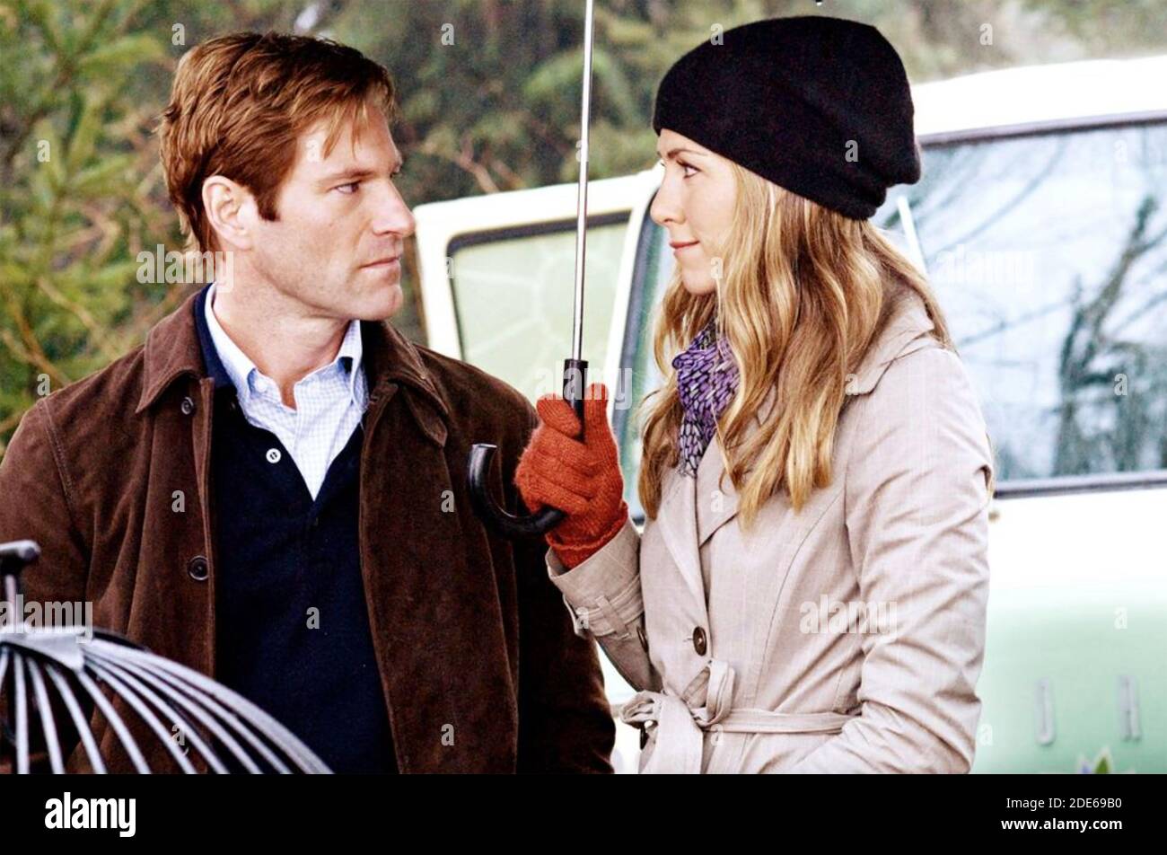 LOVE HAPPENS 2009 Focus Features film with Jennifer Aniston and Aaron