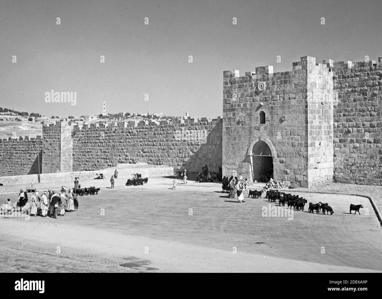 Herods gate jerusalem hi-res stock photography and images - Alamy