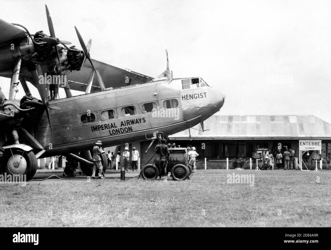 Original Caption:  Entebbe  - Location: Uganda--Entebbe ca.  1936 Stock Photo