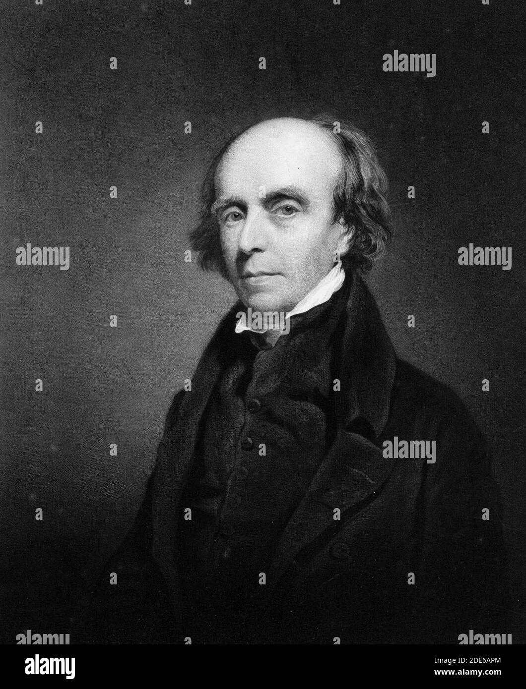 John Flaxman Esquire portrait ca. 1827 Stock Photo