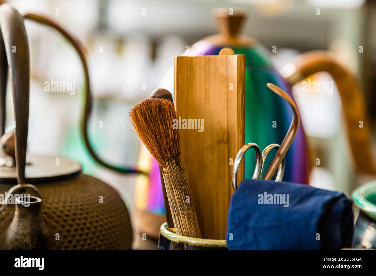 Japanese tea leaves hires stock photography and images Alamy