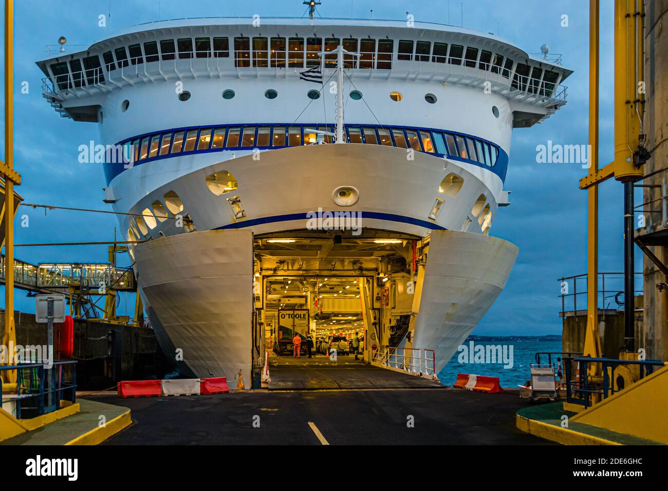 Ferry Boat Pont Aven of Brittany Ferries in Roscoff, France Stock Photo -  Alamy