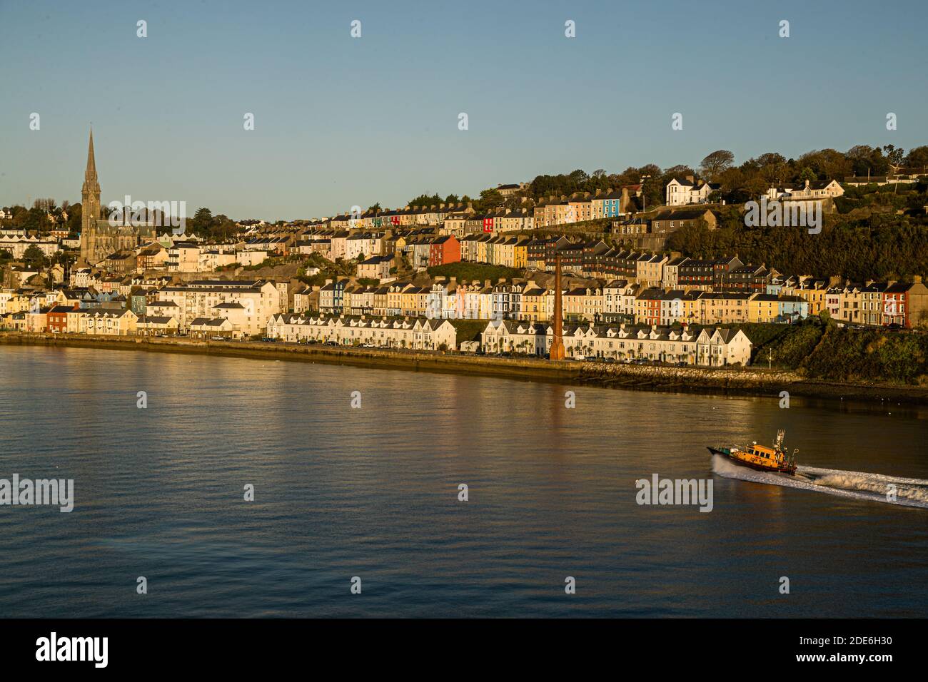 Harbor view of Cork in Ireland Stock Photo Alamy