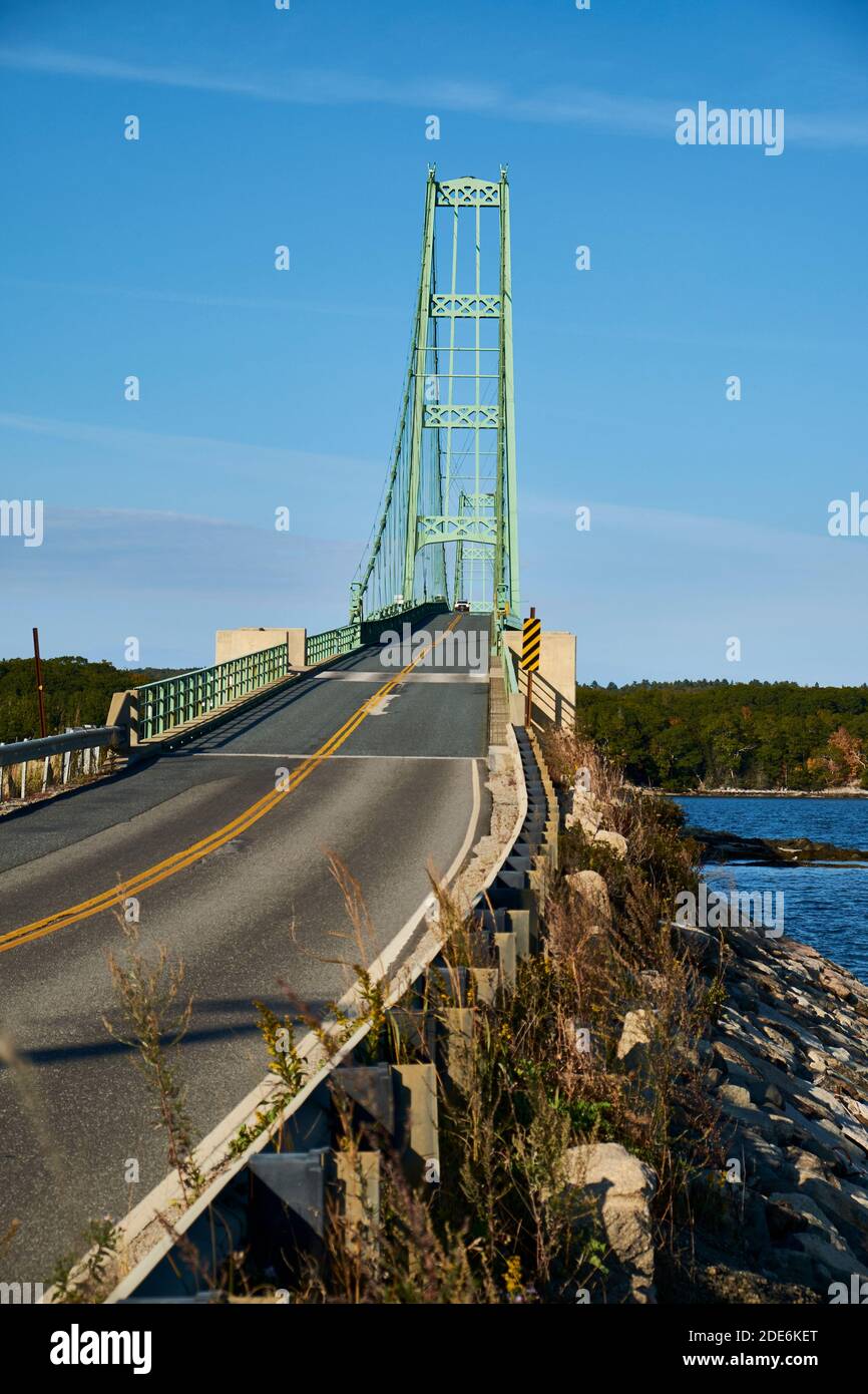 Deer isle bridge hires stock photography and images Alamy