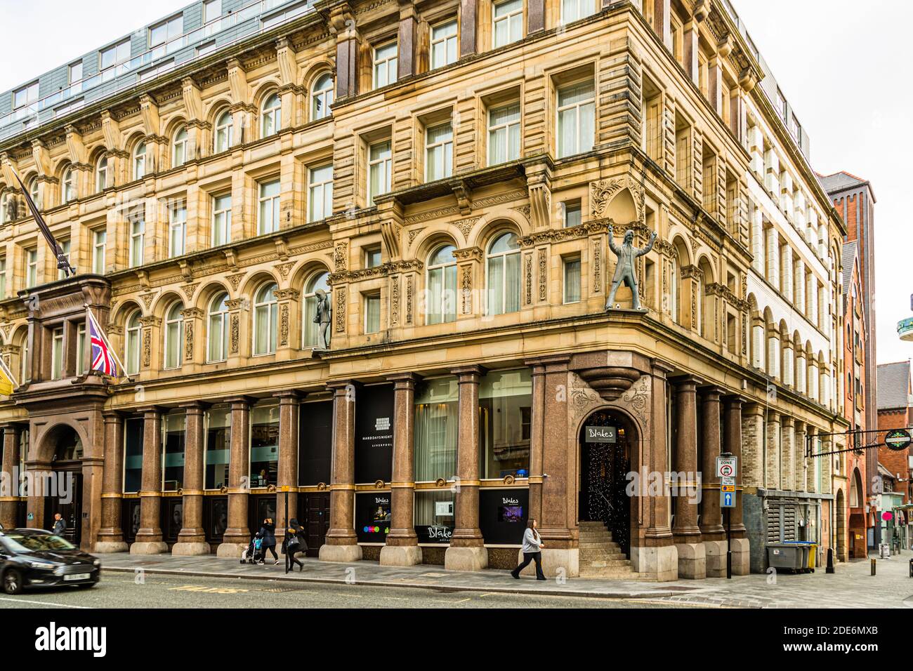 Hard Day's Night Hotel in Liverpool, England Stock Photo