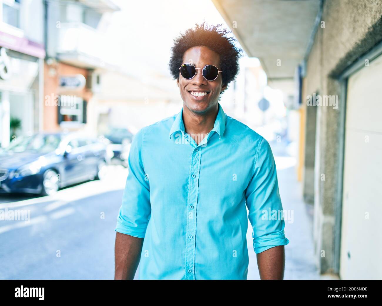 Young handsome african american man wearing casual clothes and ...