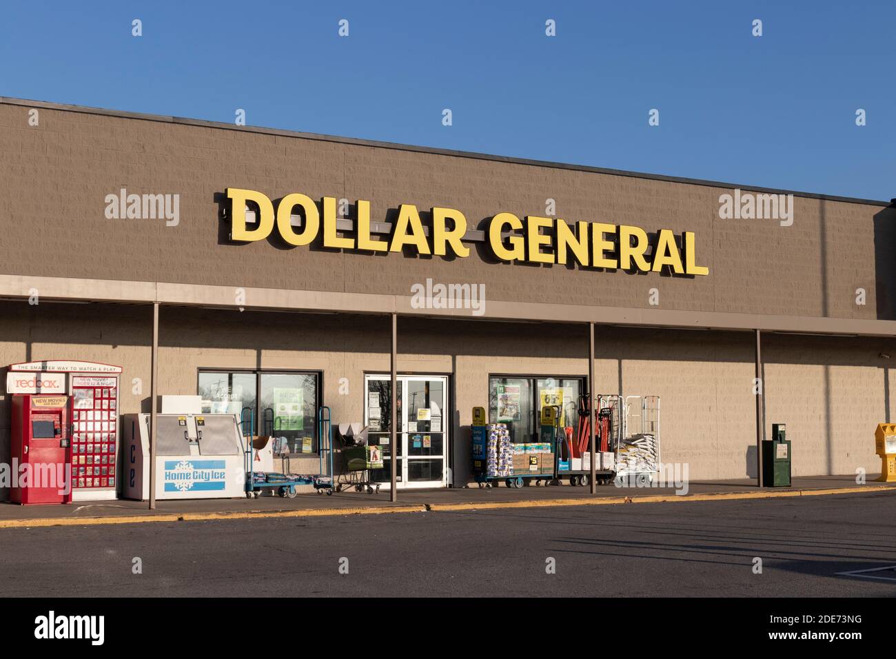 Greensburg Circa November 2020 Dollar General Retail Location