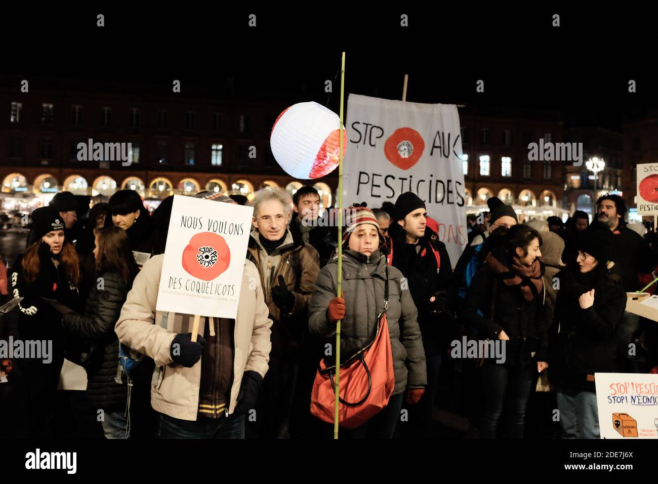 As Every First Friday Of The Month Since September The Gathering Nous Voulons Des Coquelicots We Want Poppies Took Place On The Capitole Square In Toulouse As In France At The Same