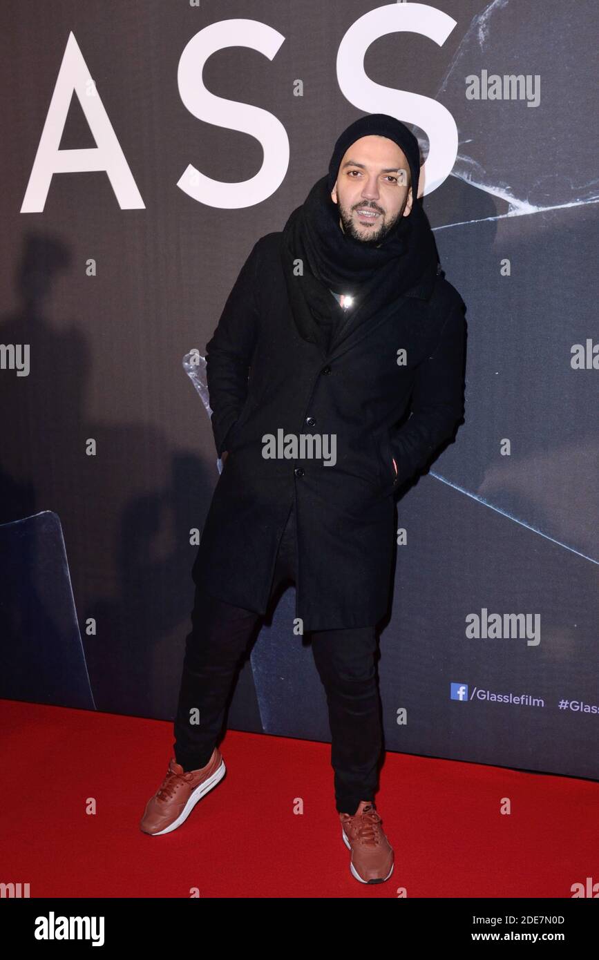 Jhon Rachid attending the Glass Premiere at the french Cinematheque in ...