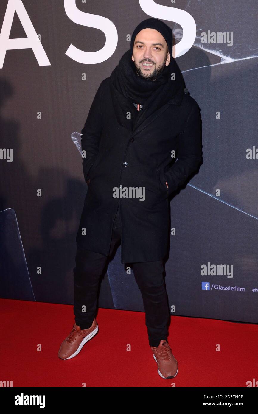 Jhon Rachid attending the Glass Premiere at the french Cinematheque in ...