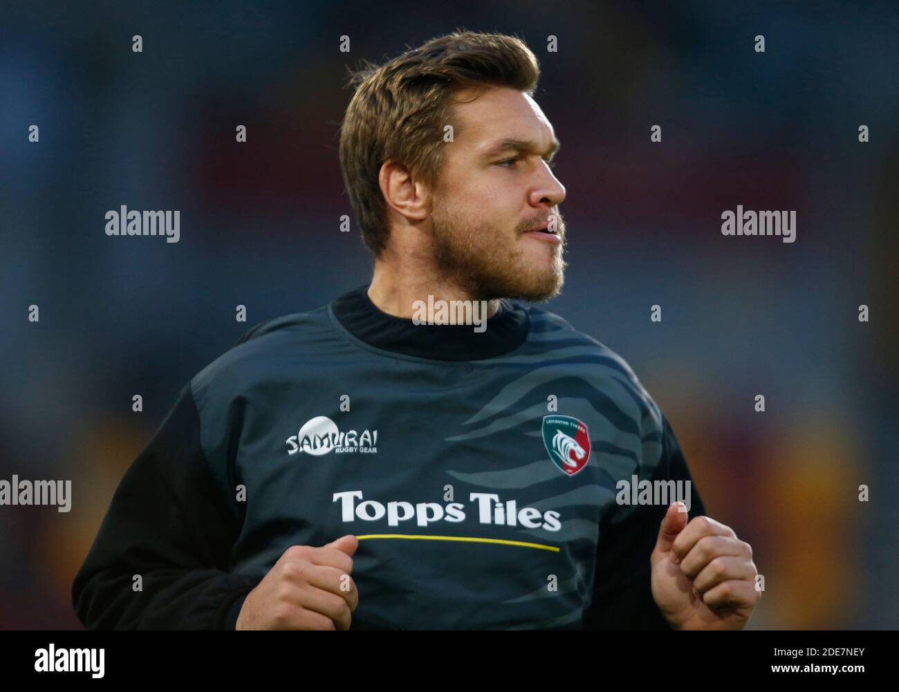 BRENTFORD, ENGLAND - NOVEMBER 29: Dan Kelly of Leicester Tigers during Gallagher Premiership between London Irish and Leicester Tigers at Brentford Community Stadium, Brentford, UK on 29th November 2020 Credit: Action Foto Sport/Alamy Live News Stock Photo