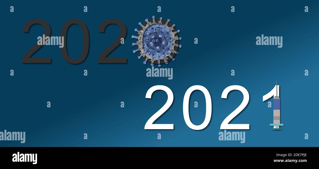 Happy New Year 2021. 2020 - the year of Covid-19, 2021 - the year of ...