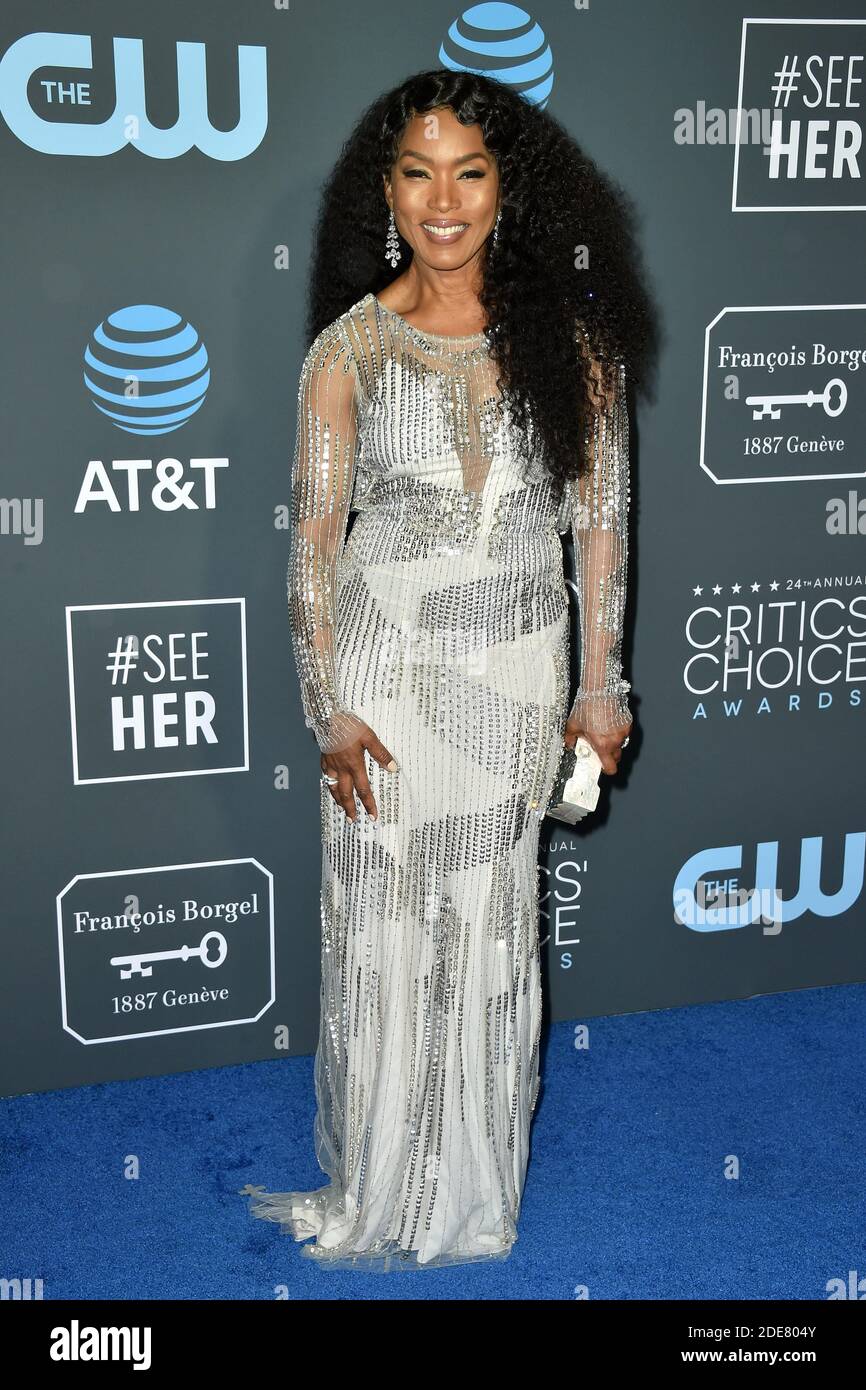 Angela Bassett attends the 24th annual Critics' Choice Awards at Barker