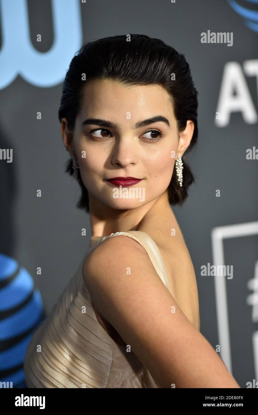 Brianna Hildebrand attends the 24th annual Critics' Choice Awards at