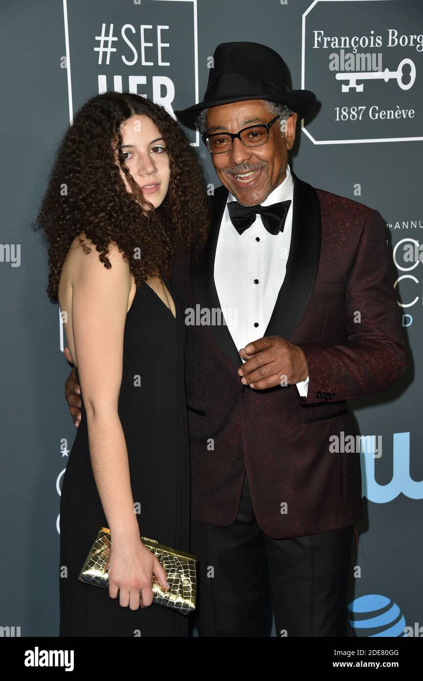 Ruby Esposito, Giancarlo Esposito attend the 24th annual Critics