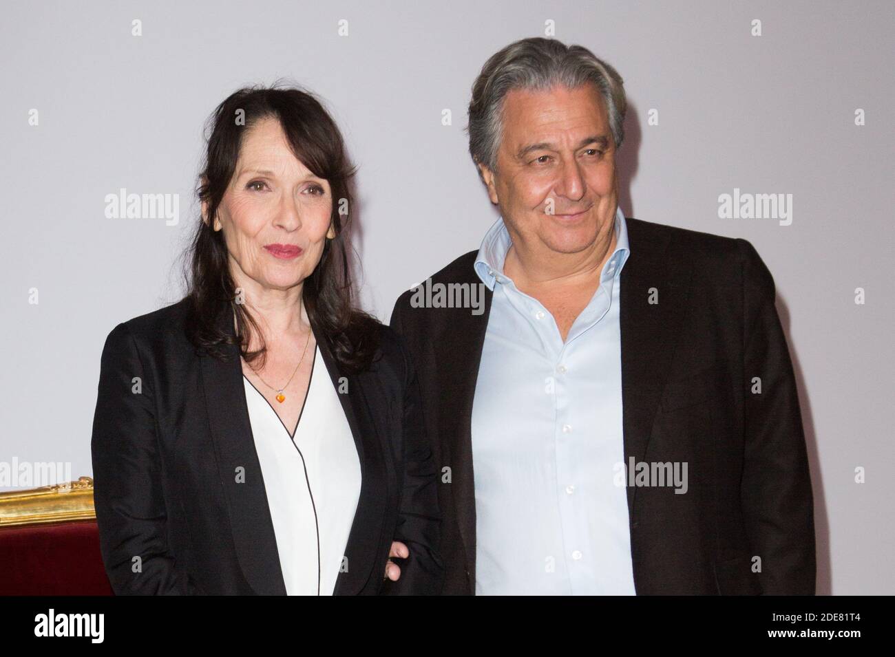 Chantal Lauby and Christian Clavier attends 'Quest ce qu'on a encore fait  au bon dieu?'