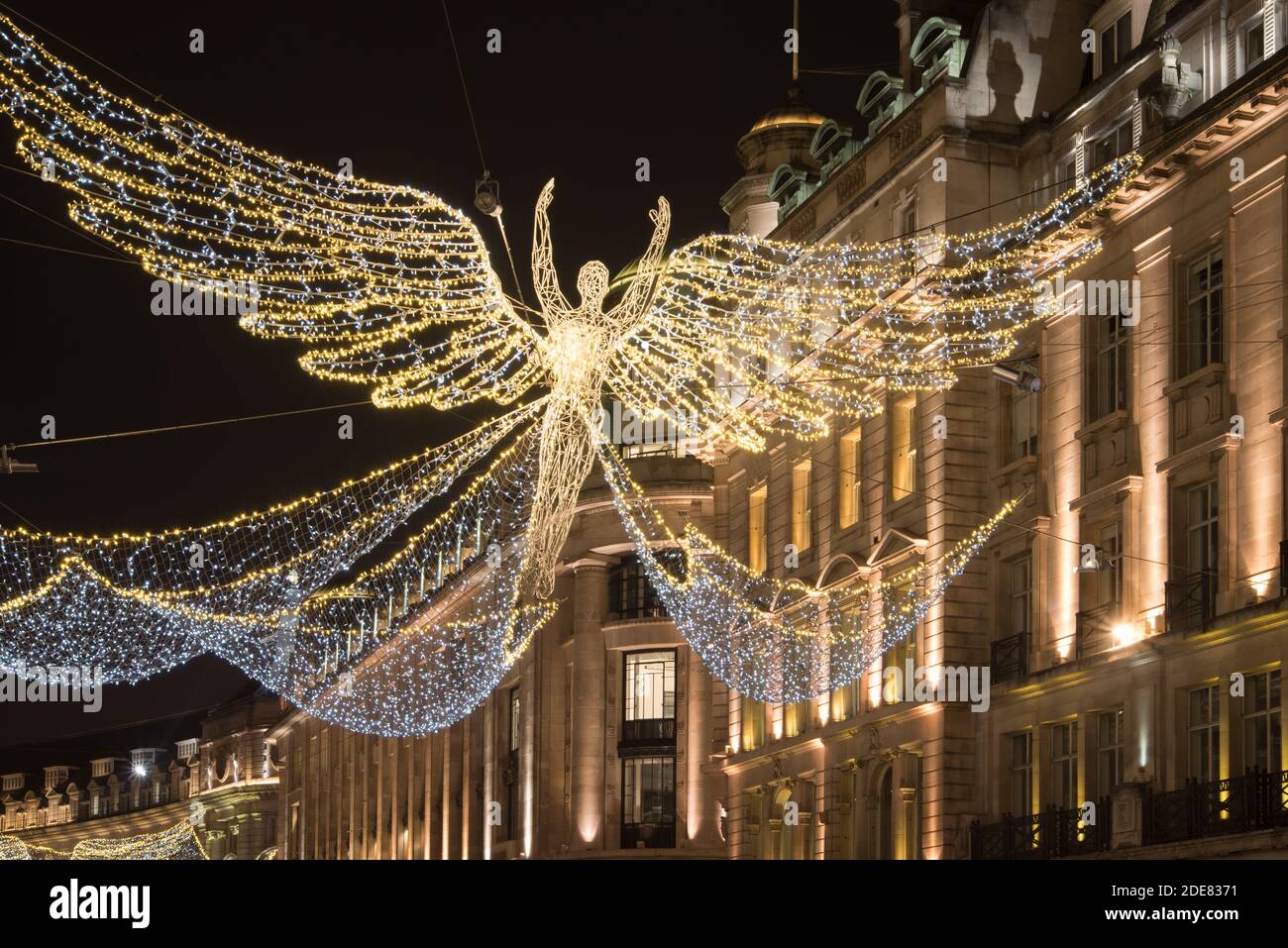 Christmas, Lights, 2020 The Spirit of Christmas Floating Angel Festive