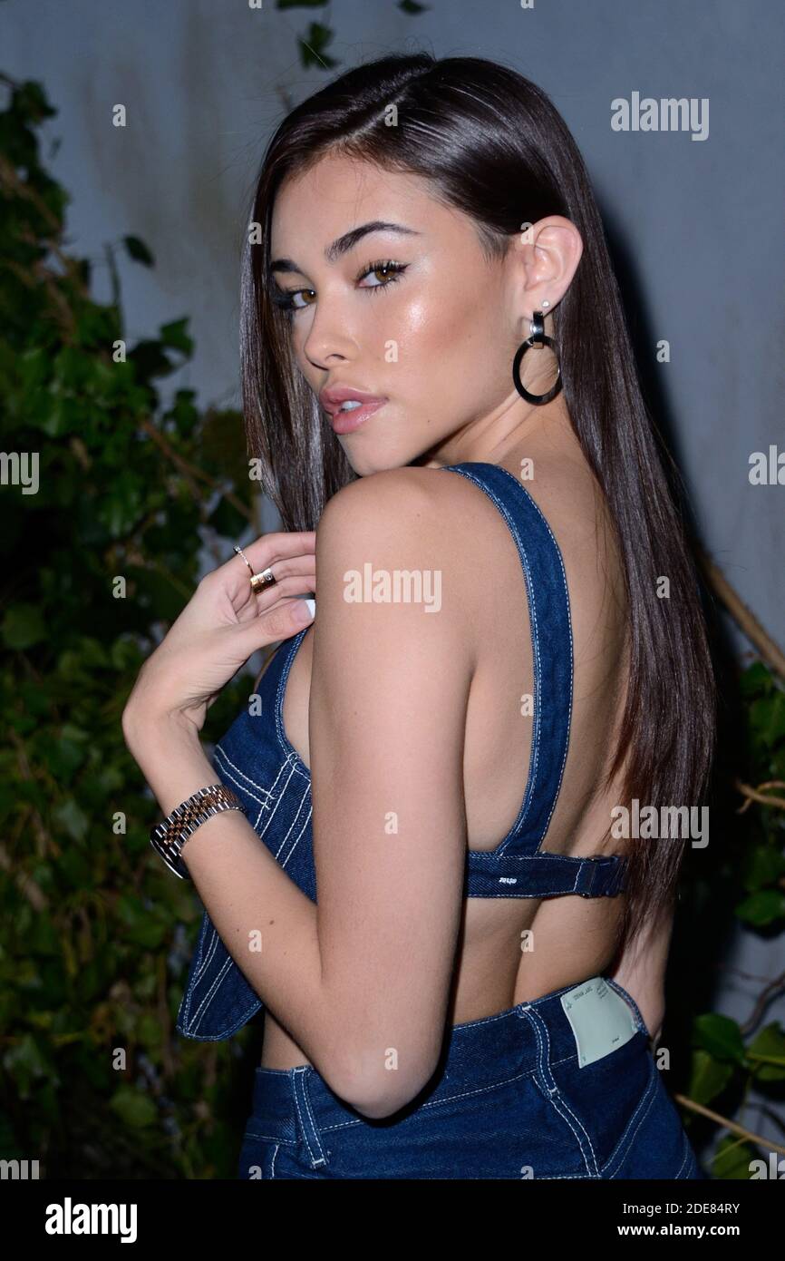 Madison Beer attending the Off-White Menswear Fall/Winter 2019-2020 show as  part of Paris Fashion Week in Paris, France on January 16, 2019. Photo by  Aurore Marechal/ABACAPRESS.COM Stock Photo - Alamy