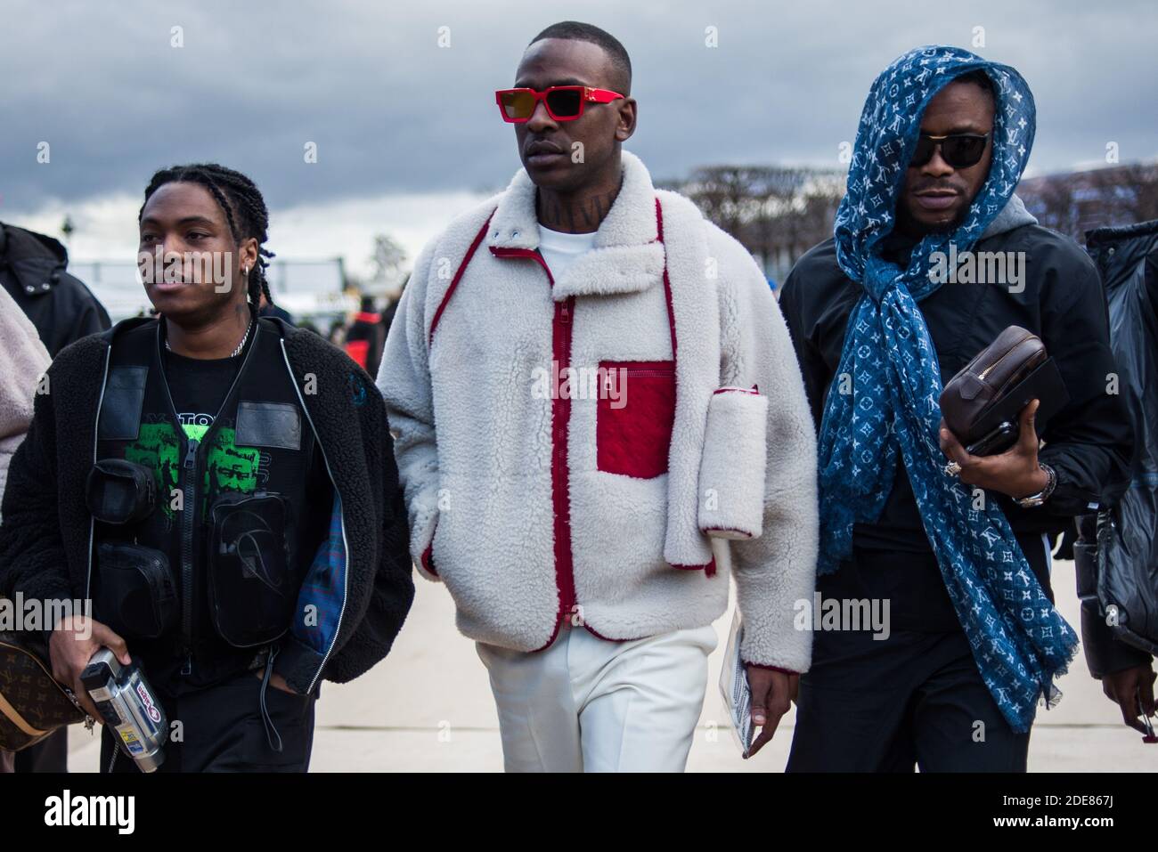 Skepta attending the Louis Vuitton Menswear Fall/Winter 2019-2020 show as  part of Paris Fashion Week in Paris, France on January 17, 2019. Photo by  Aurore Marechal/ABACAPRESS.COM Stock Photo - Alamy