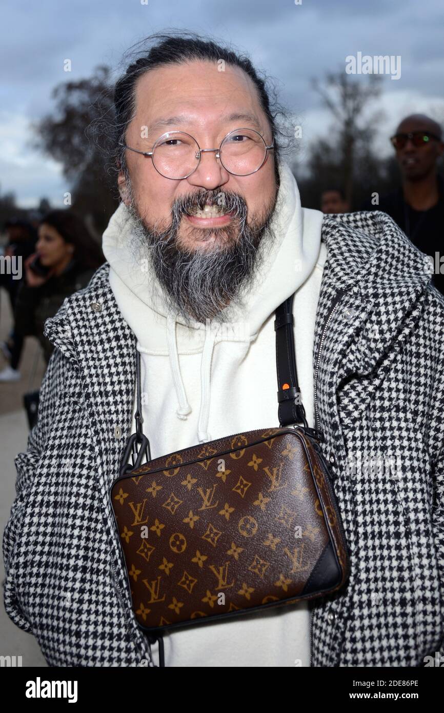 Takashi Murakami attending the Louis Vuitton Menswear Fall/Winter 2019-2020  show as part of Paris Fashion Week in Paris, France on January 17, 2019.  Photo by Aurore Marechal/ABACAPRESS.COM Stock Photo - Alamy