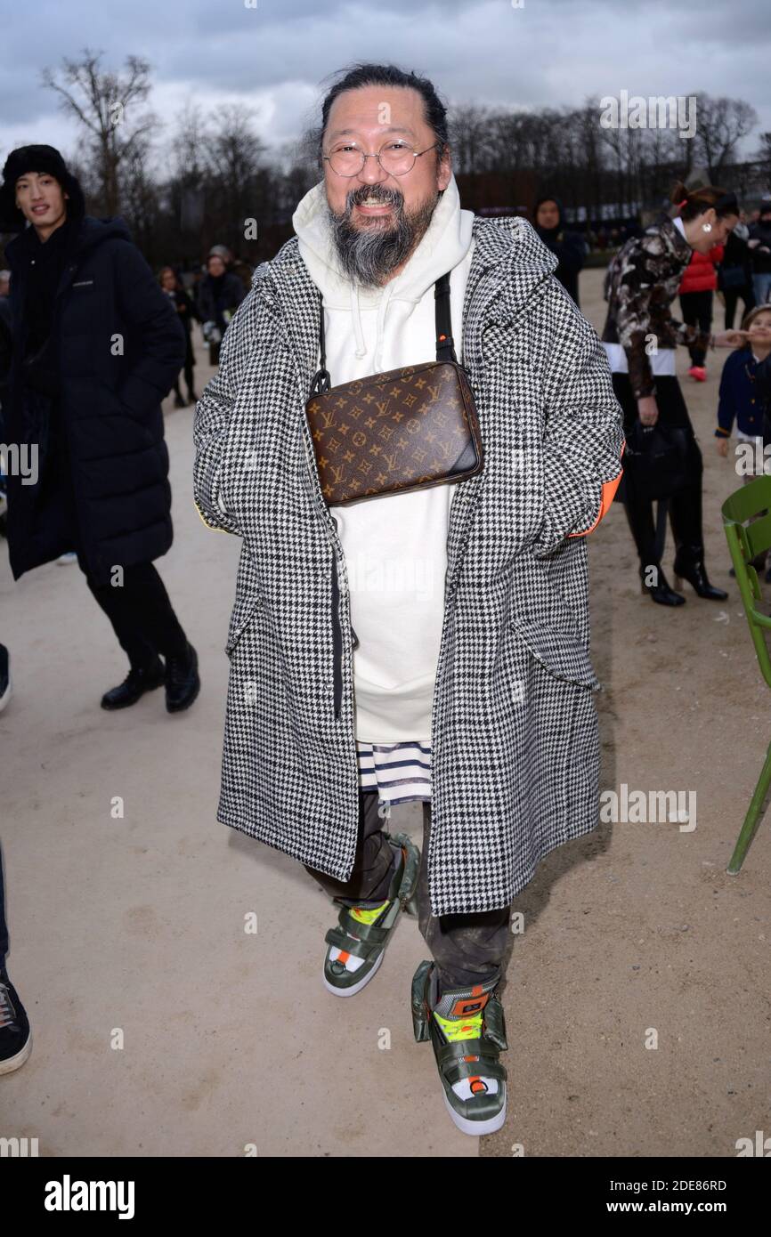 Takashi Murakami attending the Louis Vuitton Menswear Fall/Winter 2019-2020  show as part of Paris Fashion Week in Paris, France on January 17, 2019.  Photo by Jerome Domine/ABACAPRESS.COM Stock Photo - Alamy