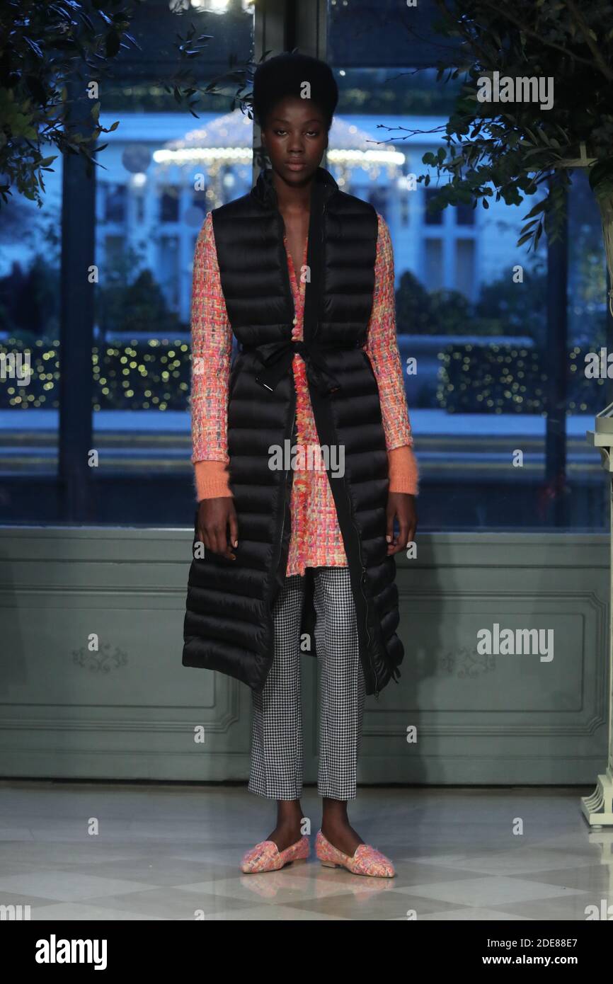 A model walks the runway during the Maison Weill show as part of