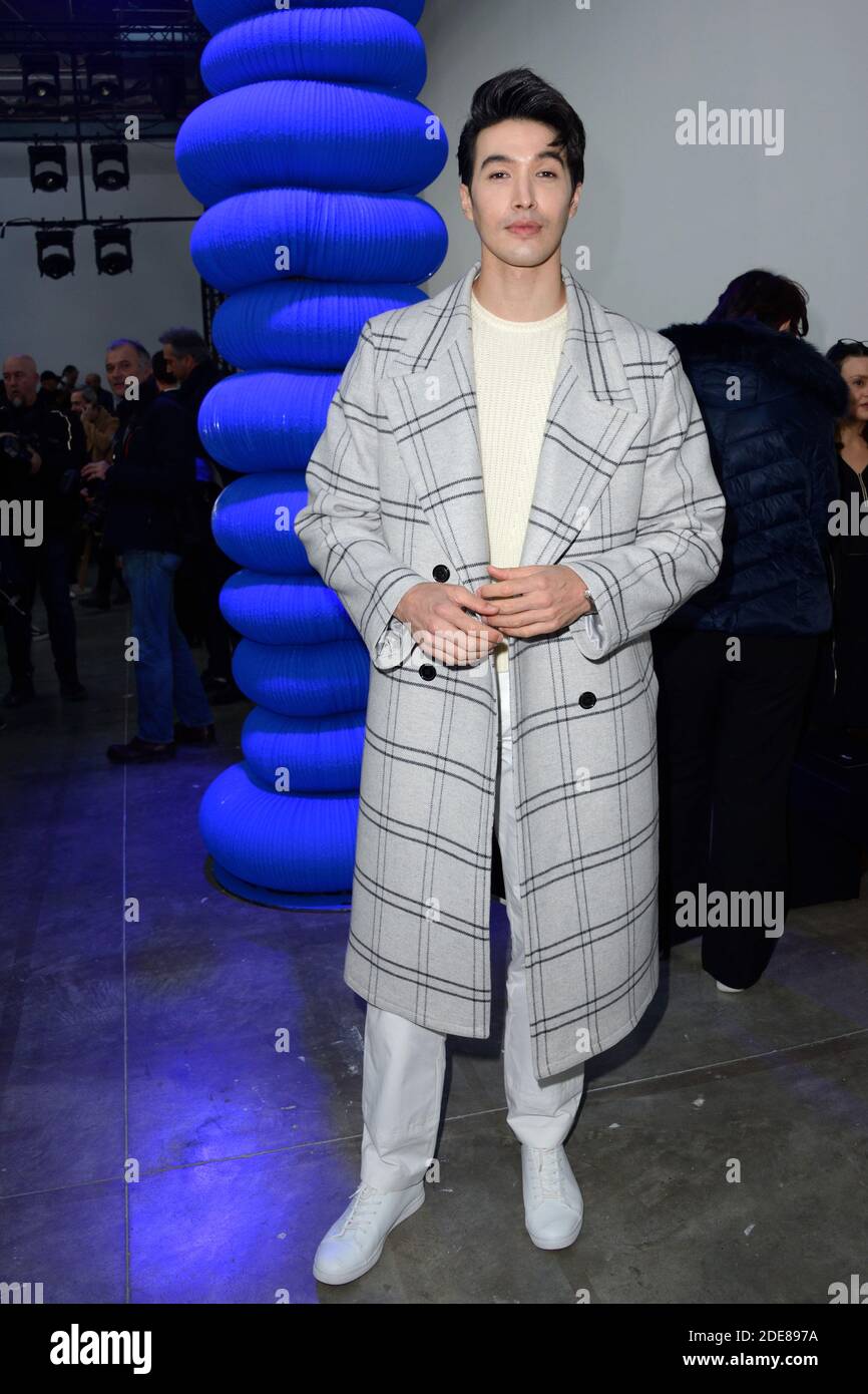 Vivian Dawson attending the Cerruti 1881 Menswear Fall/Winter 2019-2020 show as part of Paris Fashion Week in Paris, France on January 18, 2019. Photo by Aurore Marechal/ABACAPRESS.COM Stock Photo