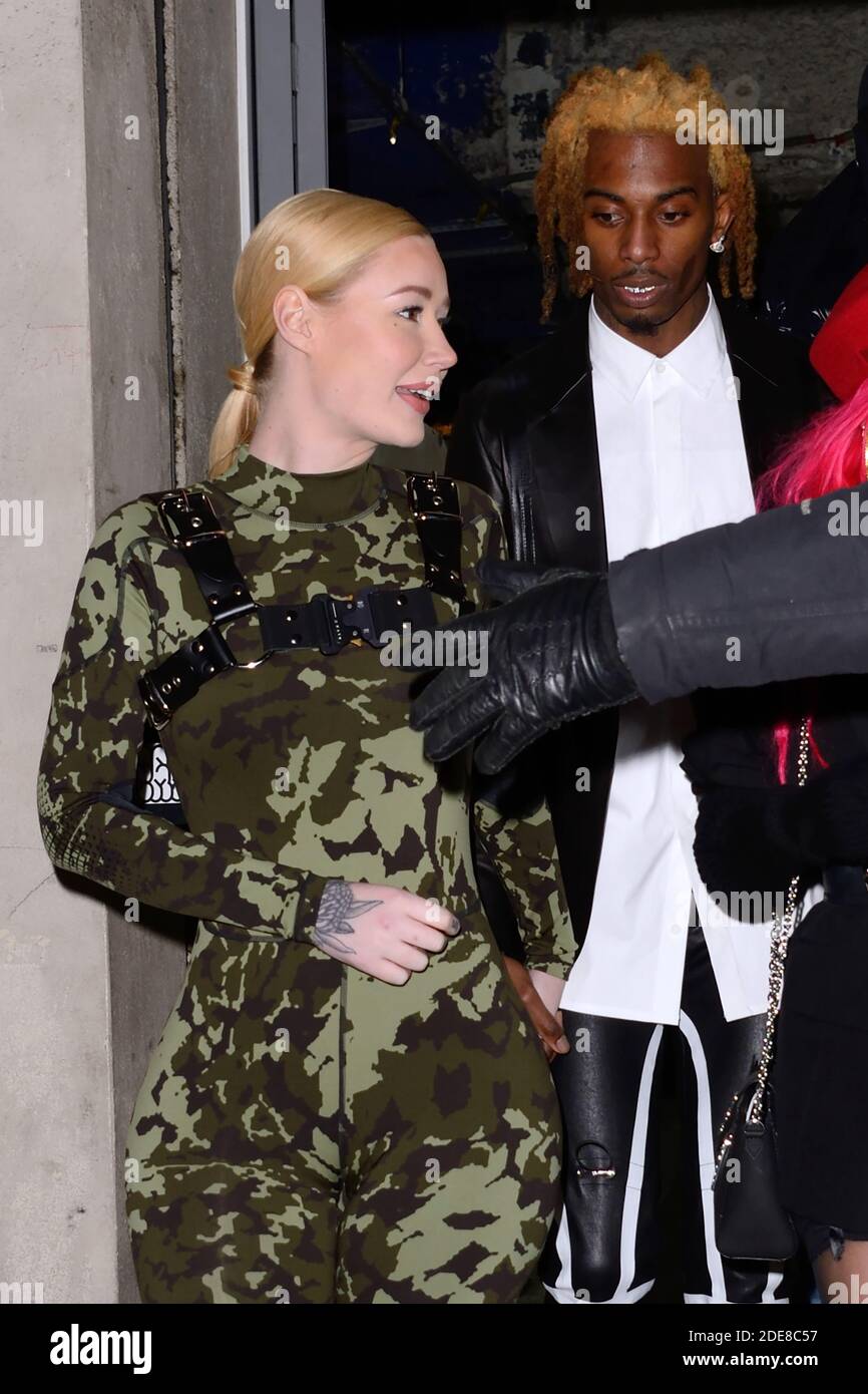 Iggy Azalea and her boyfriend Playboi Carti attending the Iggy Azalea and her boyfriend Playboi Carti attending the