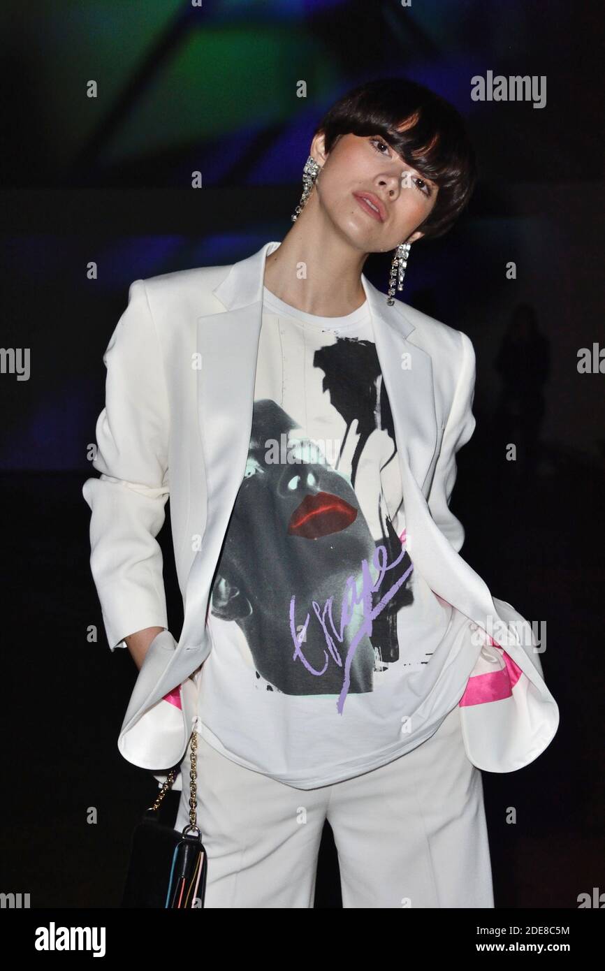 Hikari Mori attending the Paul Smith Menswear Fall/Winter 2019-2020