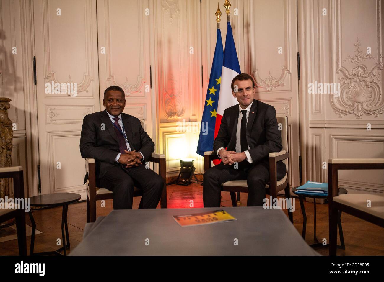 Aliko dangote 2019 hi-res stock photography and images - Alamy