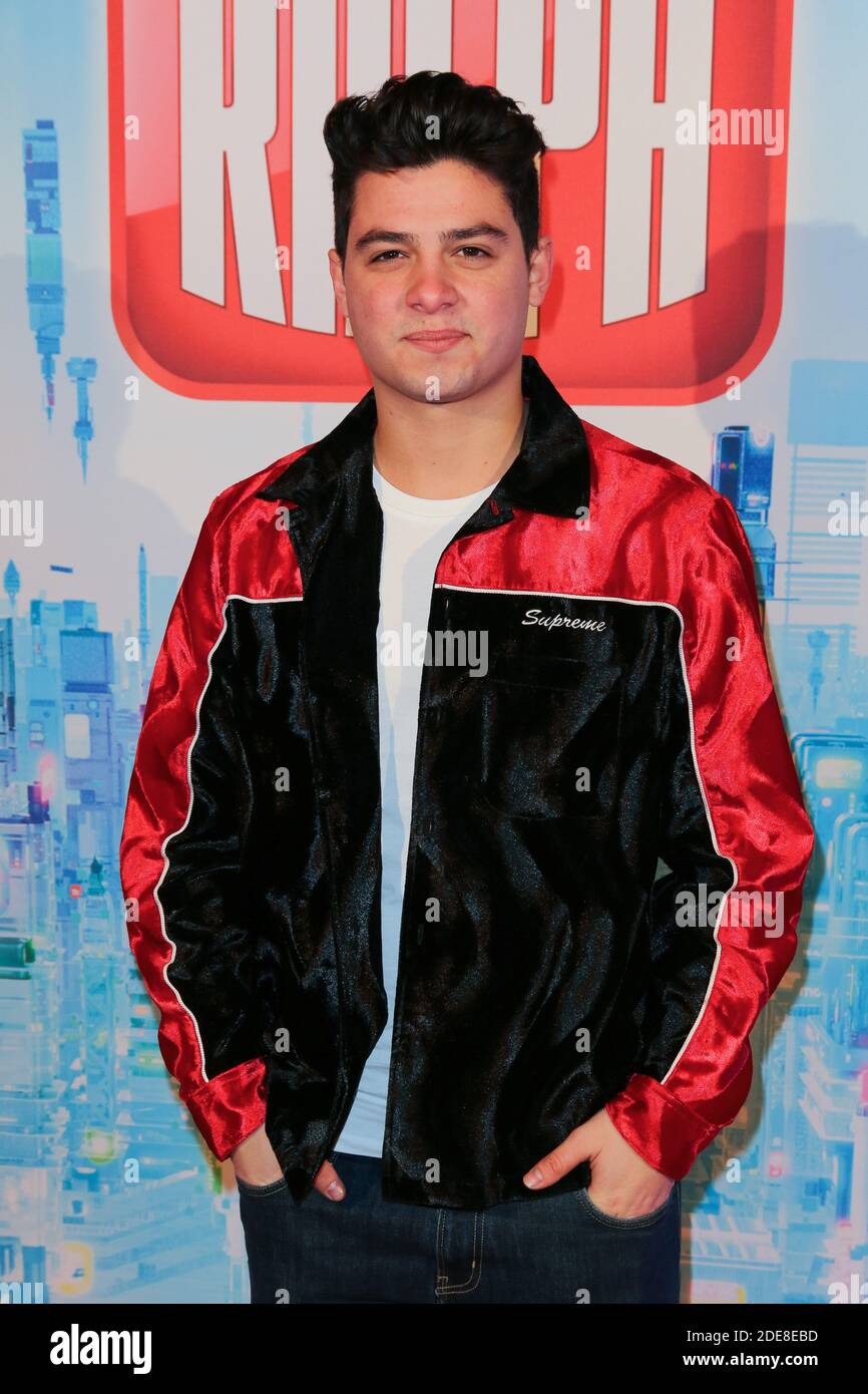 Hugo Chaland attending the premiere of the new Disney, Ralph2 (Ralph 2. ...