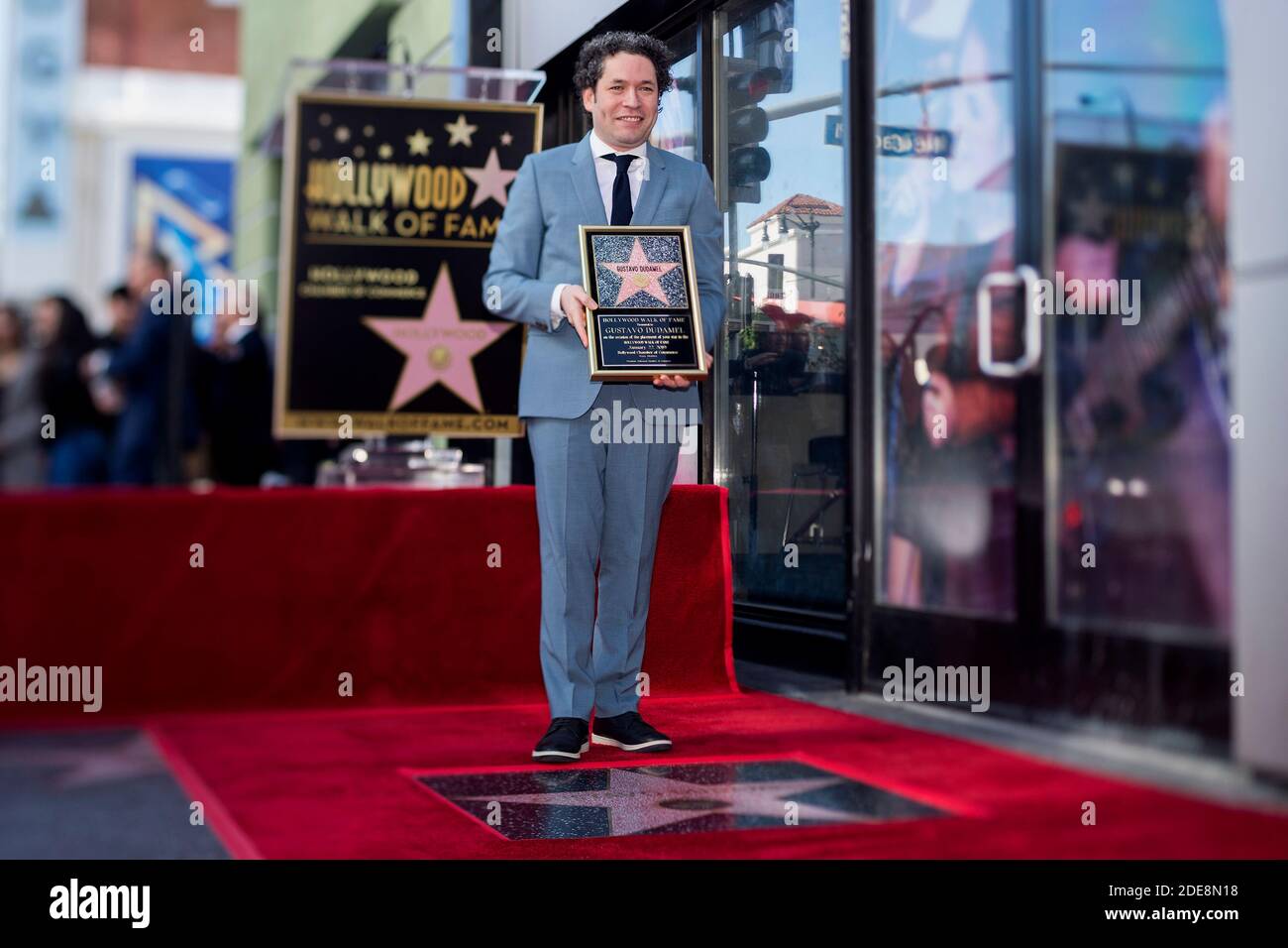 Photo: Gustavo Dudamel honored on Hollywood Walk of Fame in Los Angeles -  LAP2019012211 