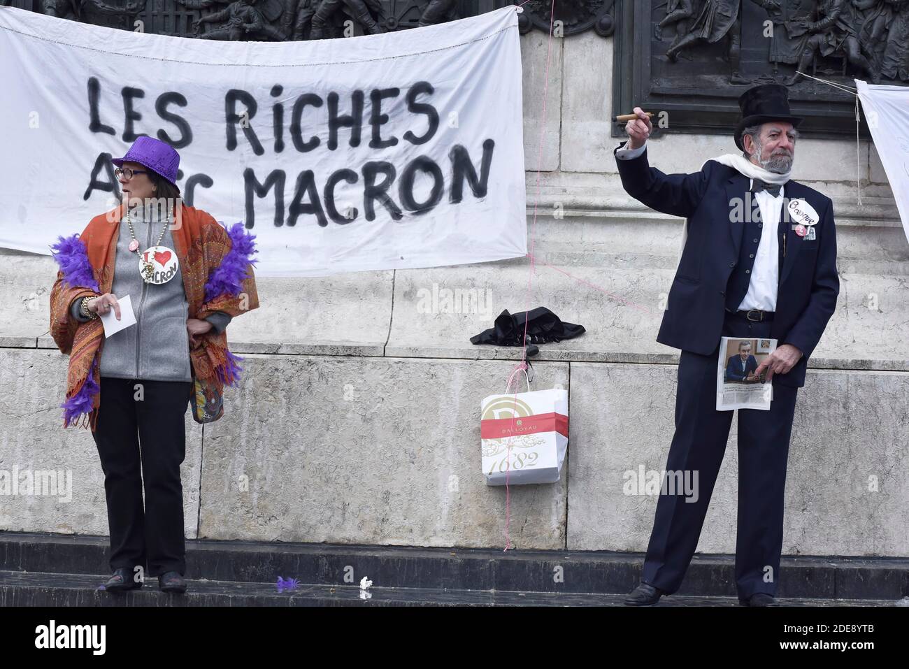 People take part in a 'Climate' rally calling on authorities to take ...