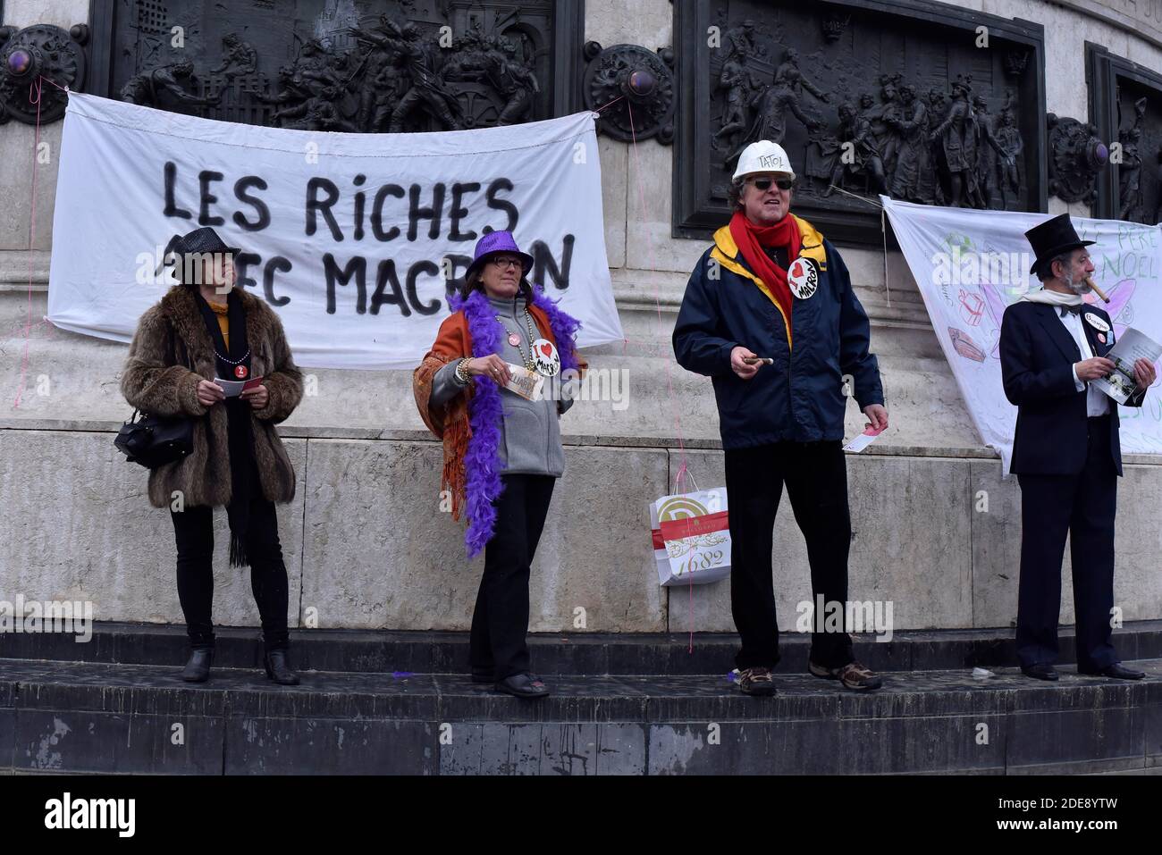 People take part in a 'Climate' rally calling on authorities to take ...