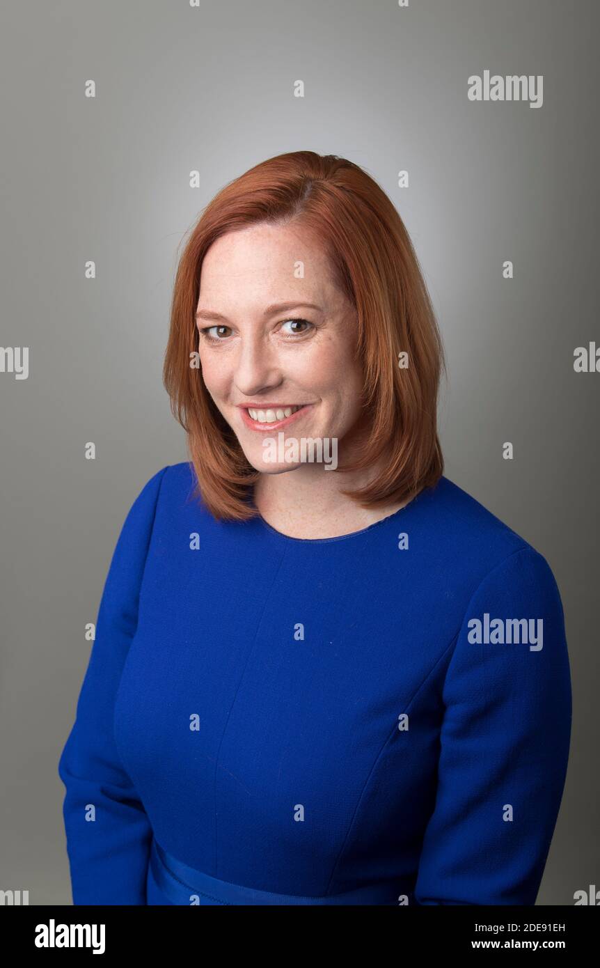 White House Press Secretary Jen Psaki, nominated by President elect Joe Biden in 2020. Stock Photo