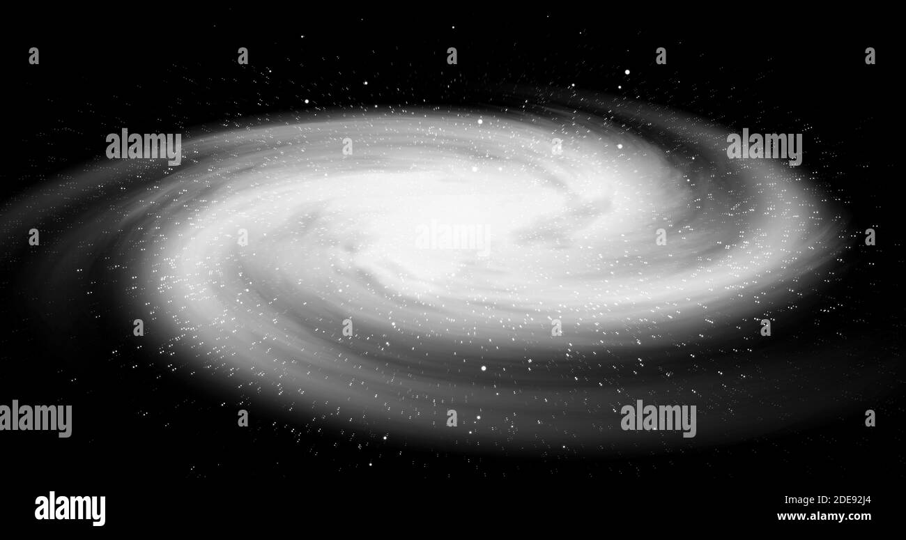 Galaxy with million of stars. Milky way galaxy contain million of stars. Milky way galaxy with hard core. Stock Photo