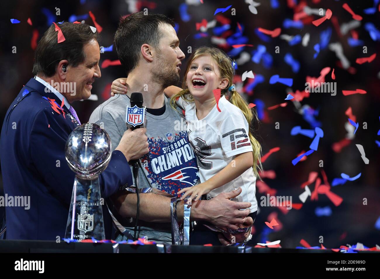 Tom brady and vivian lake brady hi-res stock photography and images - Alamy
