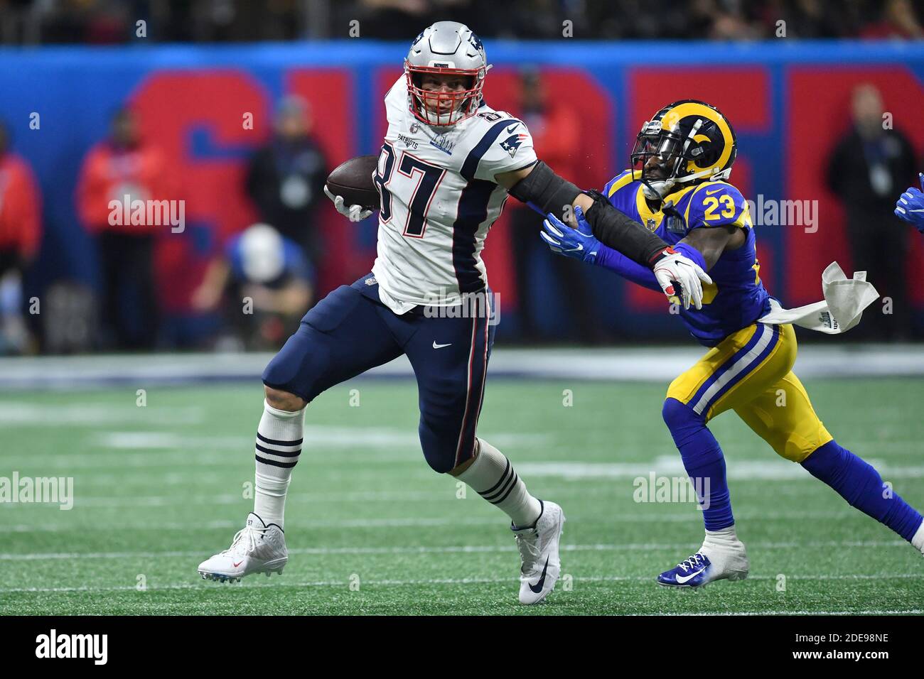 New england patriots rob gronkowski hi-res stock photography and images -  Alamy