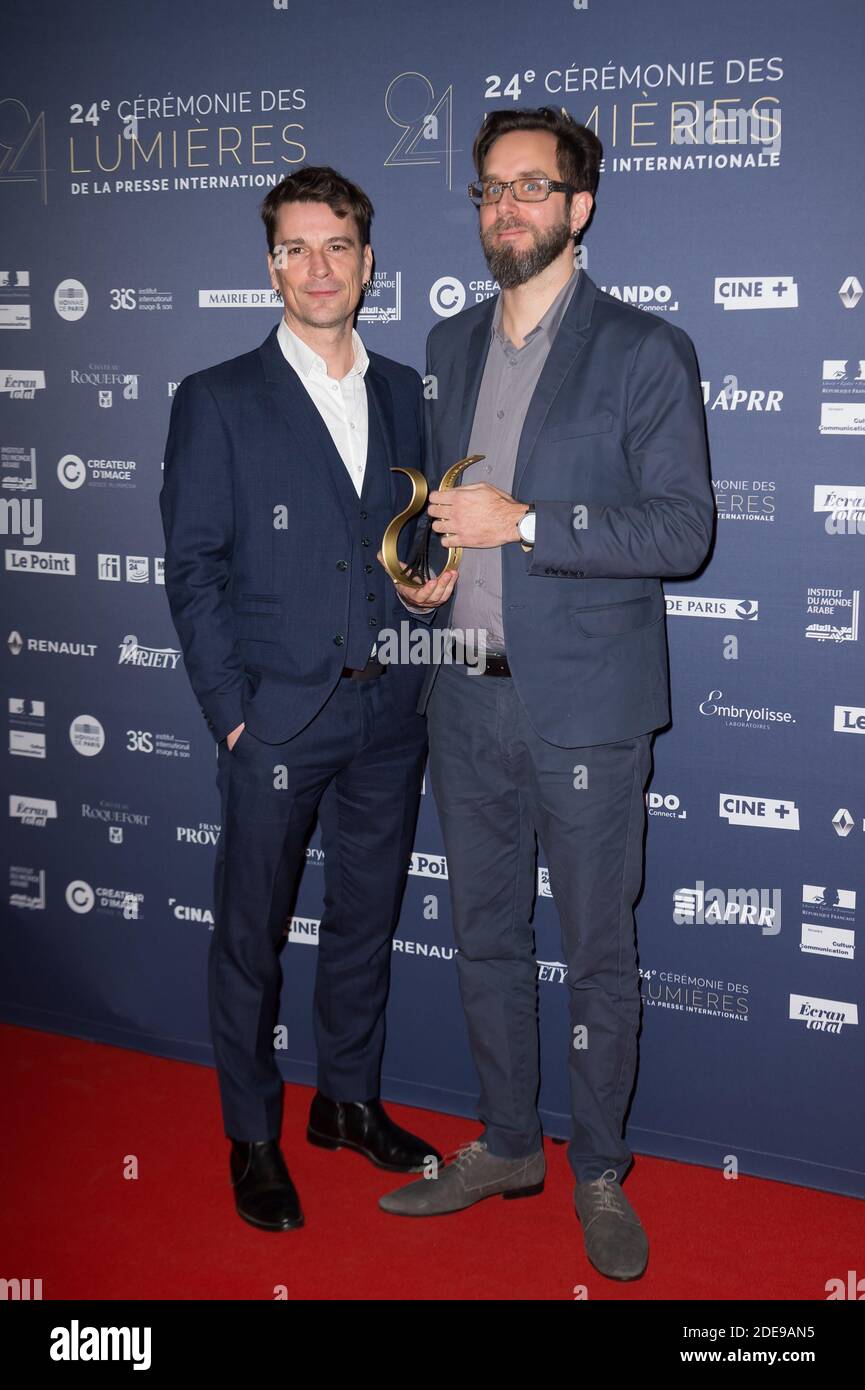 Vincent Blanchard And Romain Greffe Attending The 24th Annual Ceremonie Vincent Blanchard And Romain Greffe Attending The 24th Annual Ceremonie